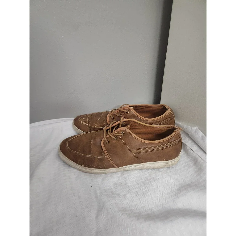 J. Ferrar Walevia Mens Brown Casual Oxford Shoes Size 10M 016-8236 F21797